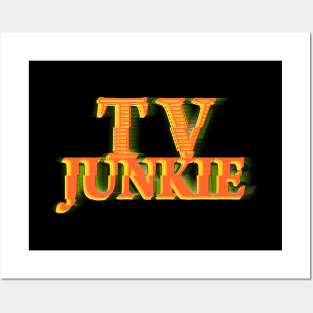 TV JUNKIE #3 COLOR 2 Posters and Art